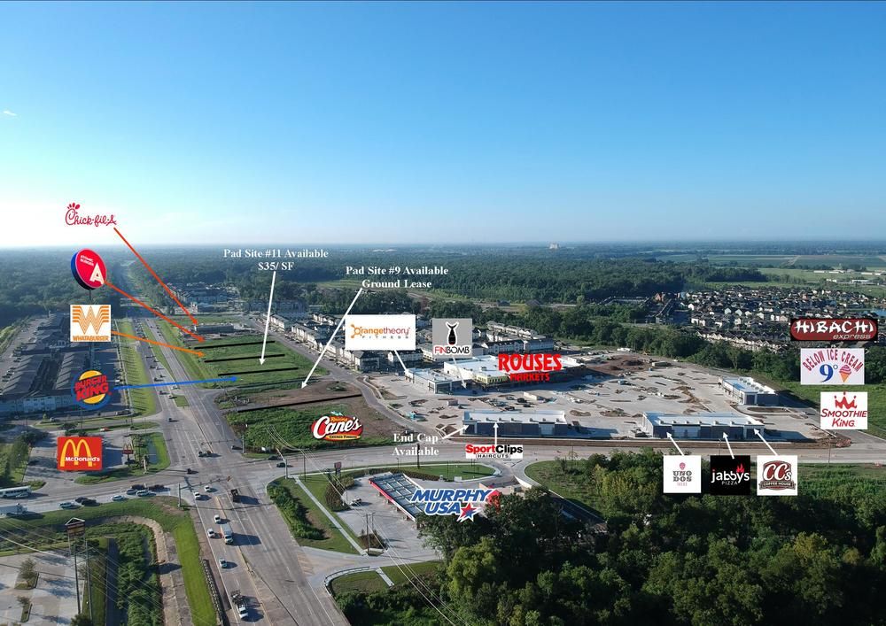Arlington Marketplace Pad Sites - Burbank Dr: Burbank Dr, Baton Rouge, LA 70820